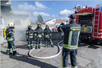 FF Neufeld Ausbildungstag im Landmarkt Steurer, 25.02.2017