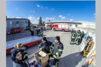 FF Neufeld Ausbildungstag im Landmarkt Steurer, 25.02.2017