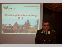 FF Neufeld Jahreshauptdienstbesprechung, 06.01.2014