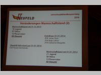 FF Neufeld Jahreshauptdienstbesprechung, 06.01.2014