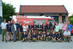 Empfang fr die FF Jugend, 06.07.2013