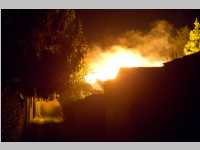 FF Neufeld: Brand in Linke Bahngasse 5, 04.11.2014
