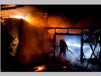 FF Neufeld: Brand in Linke Bahngasse 5, 04.11.2014