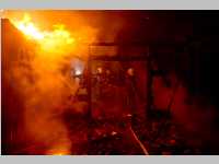 FF Neufeld: Brand in Linke Bahngasse 5, 04.11.2014