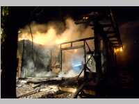 FF Neufeld: Brand in Linke Bahngasse 5, 04.11.2014