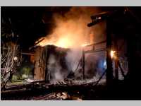 FF Neufeld: Brand in Linke Bahngasse 5, 04.11.2014