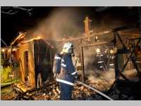 FF Neufeld: Brand in Linke Bahngasse 5, 04.11.2014
