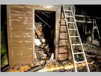 FF Neufeld: Brand in Linke Bahngasse 5, 04.11.2014