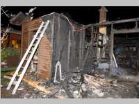 FF Neufeld: Brand in Linke Bahngasse 5, 04.11.2014