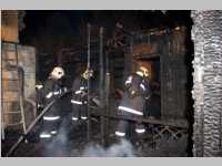 FF Neufeld: Brand in Linke Bahngasse 5, 04.11.2014