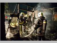 FF Neufeld: Brand in Linke Bahngasse 5, 04.11.2014