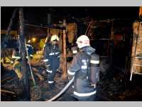 FF Neufeld: Brand in Linke Bahngasse 5, 04.11.2014