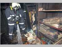 FF Neufeld: Brand in Linke Bahngasse 5, 04.11.2014