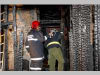 FF Neufeld: Brand in Linke Bahngasse 5, 04.11.2014