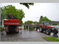 Maibaum der FF Neufeld, 11.05.2013
