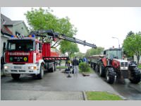 Maibaum der FF Neufeld, 03.05.2014