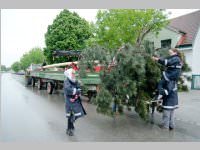 Maibaum der FF Neufeld, 03.05.2014