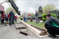 Maibaum der FF Neufeld, 02.05.2015