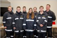 FF Neufeld: Abzeichen Ausbildungsprfung Lscheinsatz 1, 08.12.2015