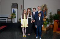 Familienfotos zur Firmung in Neufeld, 23.05.2015