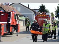 Erdbebenbung mit Pflegeheimevakuierung in Neufeld, 22.06.2013