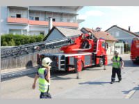 Erdbebenbung mit Pflegeheimevakuierung in Neufeld, 22.06.2013