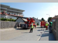 Erdbebenbung mit Pflegeheimevakuierung in Neufeld, 22.06.2013