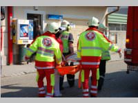 Erdbebenbung mit Pflegeheimevakuierung in Neufeld, 22.06.2013