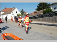 Erdbebenbung mit Pflegeheimevakuierung in Neufeld, 22.06.2013