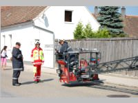 Erdbebenbung mit Pflegeheimevakuierung in Neufeld, 22.06.2013