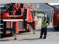 Erdbebenbung mit Pflegeheimevakuierung in Neufeld, 22.06.2013
