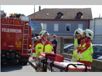 Erdbebenbung mit Pflegeheimevakuierung in Neufeld, 22.06.2013