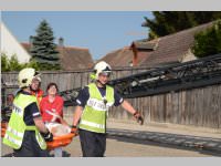 Erdbebenbung mit Pflegeheimevakuierung in Neufeld, 22.06.2013