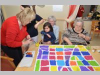 Kindergarten 4. Gruppe im Neufelder Pflegeheim, 22.02.2013