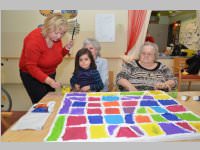 Kindergarten 4. Gruppe im Neufelder Pflegeheim, 22.02.2013