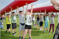 Kindergarten: Abschlussfest mit Hopsi Hopper, 29.05.2015