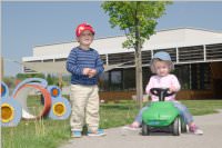 Tag der offenen Tr im Neufelder Kindergarten, 08.05.2015