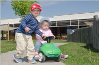 Tag der offenen Tr im Neufelder Kindergarten, 08.05.2015