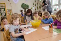 Tag der offenen Tr im Neufelder Kindergarten, 13.05.2016