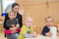 Tag der offenen Tr im Neufelder Kindergarten, 13.05.2016