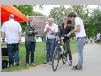 Klimabndnis tourt durch Neufeld, 25.06.2014
