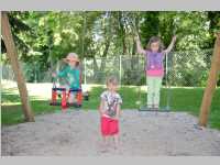 Vormittags am Leithaspielplatz Neufeld, 06.06.2014