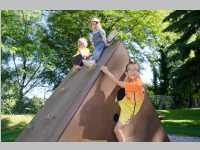 Vormittags am Leithaspielplatz Neufeld, 06.06.2014