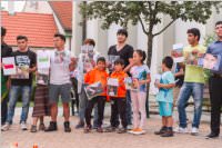 Lichtermeer in Neufeld, 01.08.2016
