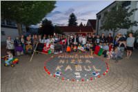 Lichtermeer in Neufeld, 01.08.2016