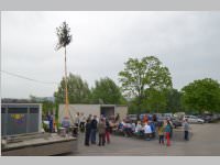 Maibaumaufstellung am Mobilheimplatz, 30.04.2013