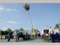 Maibaumaufstellung am Mobilheimplatz, 30.04.2014