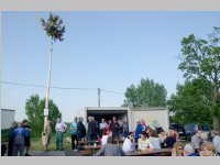 Maibaumaufstellung am Mobilheimplatz, 30.04.2014