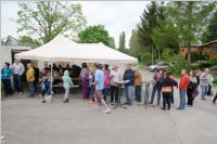 Maibaumaufstellung am Mobilheimplatz, 30.04.2015