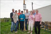 Maibaumaufstellung am Mobilheimplatz, 30.04.2015
